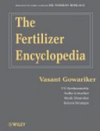 Krishnamurthy - The Fertilizer Encyclopedia