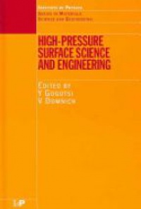 Yury Gogotsi,V. Domnich - High Pressure Surface Science and Engineering