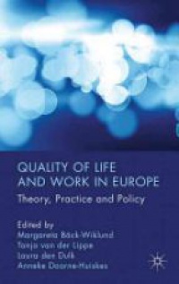 Wiklund M. - Quality of Life and Work in Europe