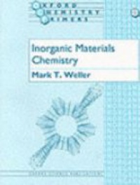 Weller M. - Inorganic Materials Chemistry 