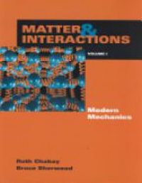 Chabay R. - Matter and Interactions: Modern Mechanics v.1