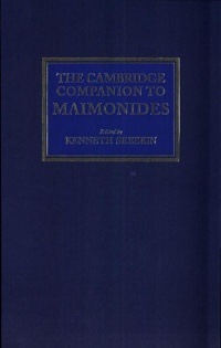 Seeskin - The Cambridge Companion to Maimonides