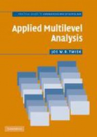 Twisk J.W.R. - Applied Multilevel Analysis