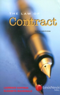 Koffman L. - Law of Contract, 5th ed.