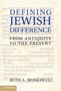 Berkowitz - Defining Jewish Difference