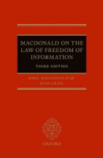 Macdonald on the Law of Freedom of Information 