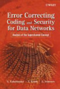 Kabatiansky,  G. - Error Correcting Coding and Security for Data Networks