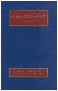 David J Bartholomew - Measurement, 4 Volume Set