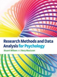 Wilson S. - Research Methods and Data Analysis for Psychology