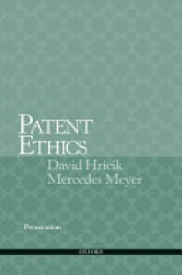 Hricik , David - Patent Ethics