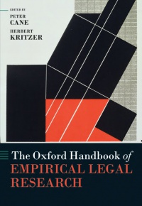 Cane, Peter; Kritzer, Herbert - The Oxford Handbook of Empirical Legal Research