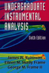 Robinson - Undergraduate Instrument Analysis