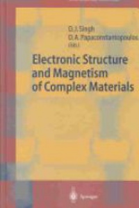 Singh - Electronic Structure and Magnetism of Complex Materials