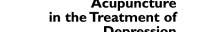 Schnyer, Rosa N. - Acupuncture in the Treatment of Depression