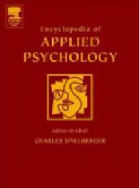 Spielberger Ch. - Encyclopedia Applied Psychology, 3 Vol. Set
