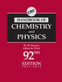 Haynes W. - CRC Handbook of Chemistry and Physics, 92nd ed. (CRC Handbook of Chemistry & Physics)