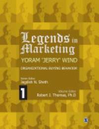 Jagdish N. Sheth - Legends in Marketing: Yoram 'Jerry' Wind, 8 Volume Set