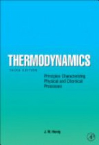 Honig J. - Thermodynamics: Principles Characterizing Physical and Chemical Processes
