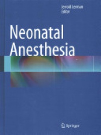 Lerman - Neonatal Anesthesia