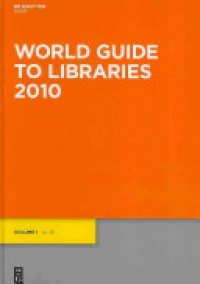 Marlies Janson - World Guide to Libraries 2010, 2 Volume Set