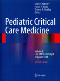 Wheeler - Pediatric Critical Care Medicine