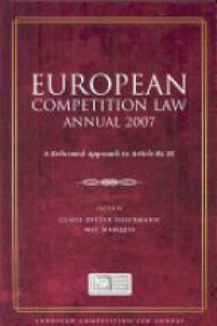 Ehlermann C. - European Competition Law Annual 2007