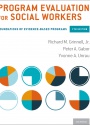 Program Evaluation for Social Workers 
