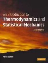Stowe K. - An Introduction to Thermodynamics and Statistical Mechanics