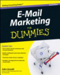 John Arnold - E–Mail Marketing For Dummies