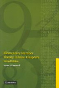 Tattersall J. - Elemetary Number Theory in Nine Chapters
