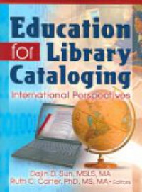 Sun D. D. - Education for Library Cataloging