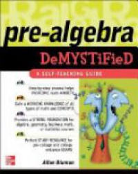 Bluman A. - DeMystified : Pre-Algebra