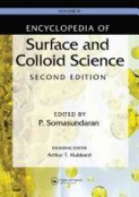 P. Somasundaran - Encyclopedia of Surface and Colloid Science, 8 Volume Set