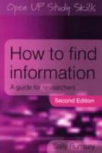 Rumsey S. - How to Find Information: A Guide for Researchers