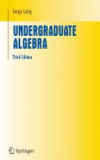 Lang - Undergraduate Algebra