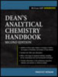 Patnaik P. - Dean´s Analytical Chemistry Handbook