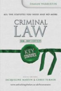 Martin J. - Criminal Law 2008-2009