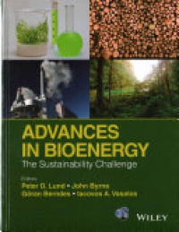 Peter Lund,John A. Byrne,Goeran Berndes,Iacovos Vasalos - Advances in Bioenergy: The Sustainability Challenge