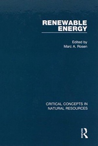 Marc A. Rosen - Renewable Energy