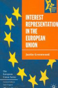 Greenwood J. - Interest Representation in the European Union