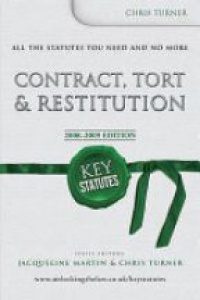 Martin J. - Contract, Tort & Restitution 