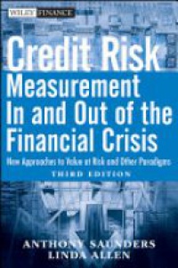 Saunders A. - Credit Risk Management In and Out of the Financial Crisis
