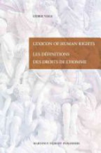 Viale C. - Lexicon Of Human Rights / Les Définitions des Droits de l'Homme 