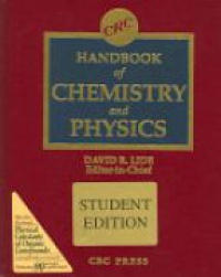 David R. Lide - CRC Handbook of Chemistry and Physics