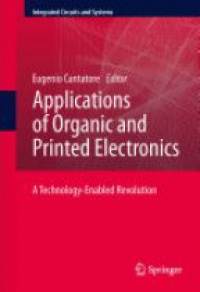 Cantatore - Applications of Organic and Printed Electronics