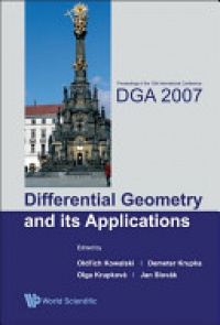 KRUPKA DEMETER ET AL - Differential Geometry And Its Applications - Proceedings Of The 10th International Conference On Dga2007