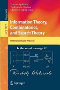 Aydinian - Information Theory, Combinatorics, and Search Theory