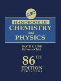 Lide D. R. - CRC Handbook of Chemistry and Physics