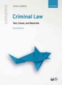 Loveless J. - Criminal Law, 2e