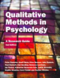 Banister P. - Qualitative Methods in Psychology